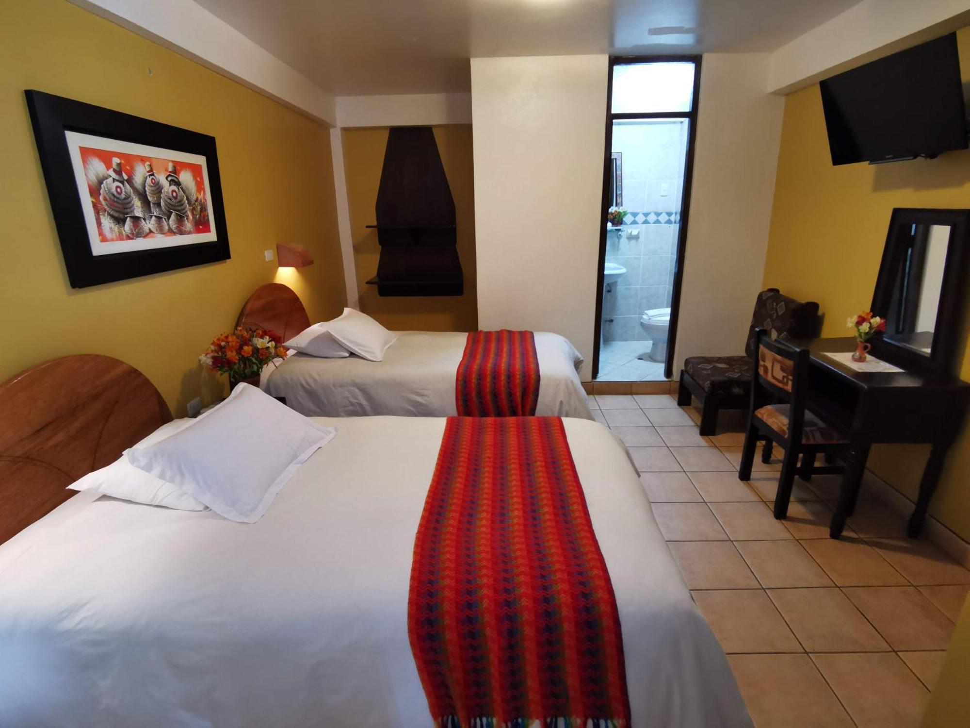 ماتْشّوبيكتْشو Terrazas Del Inca Bed And Breakfast Aguas Calientes المظهر الخارجي الصورة